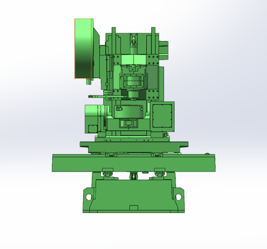 五轴立式机床液压系统（SW+CAD+说明）缩略图